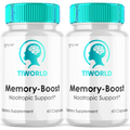 Memory Boost Nootropic Pills 120 Capsules T51002