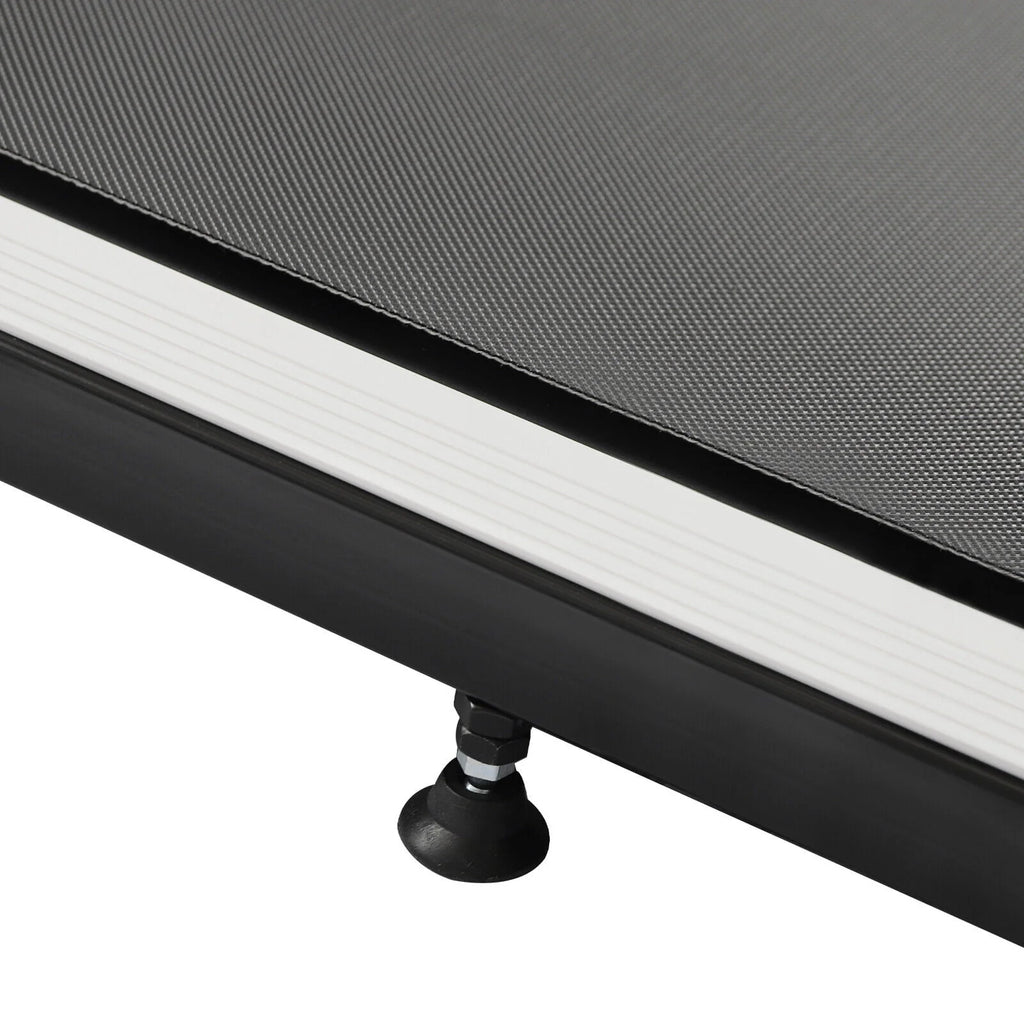 Black White Electric Treadmill Z171107