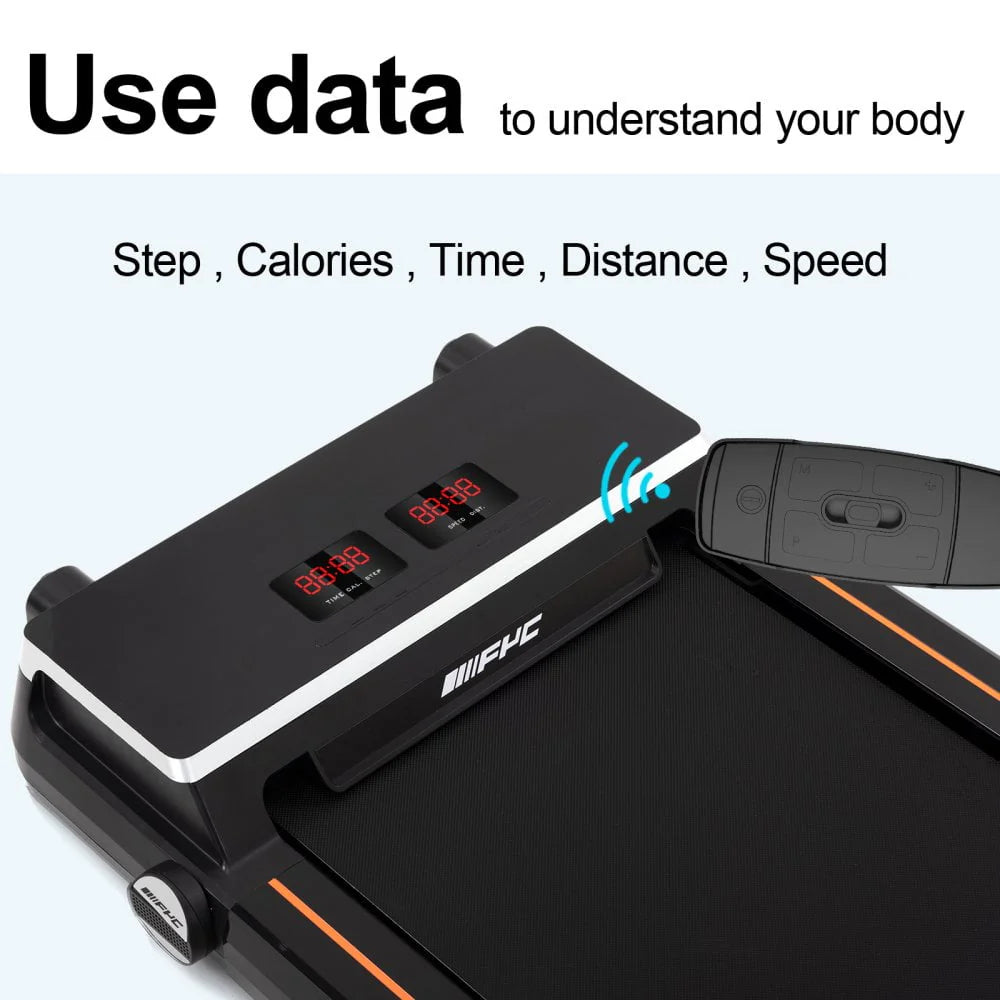2.5HP Slim Under Desk Electric Treadmill Q248661
