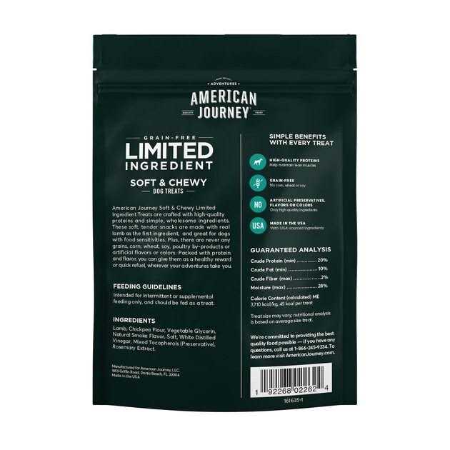 Limited Ingredient Grain-Free Soft & Chewy Dog Treats G79341