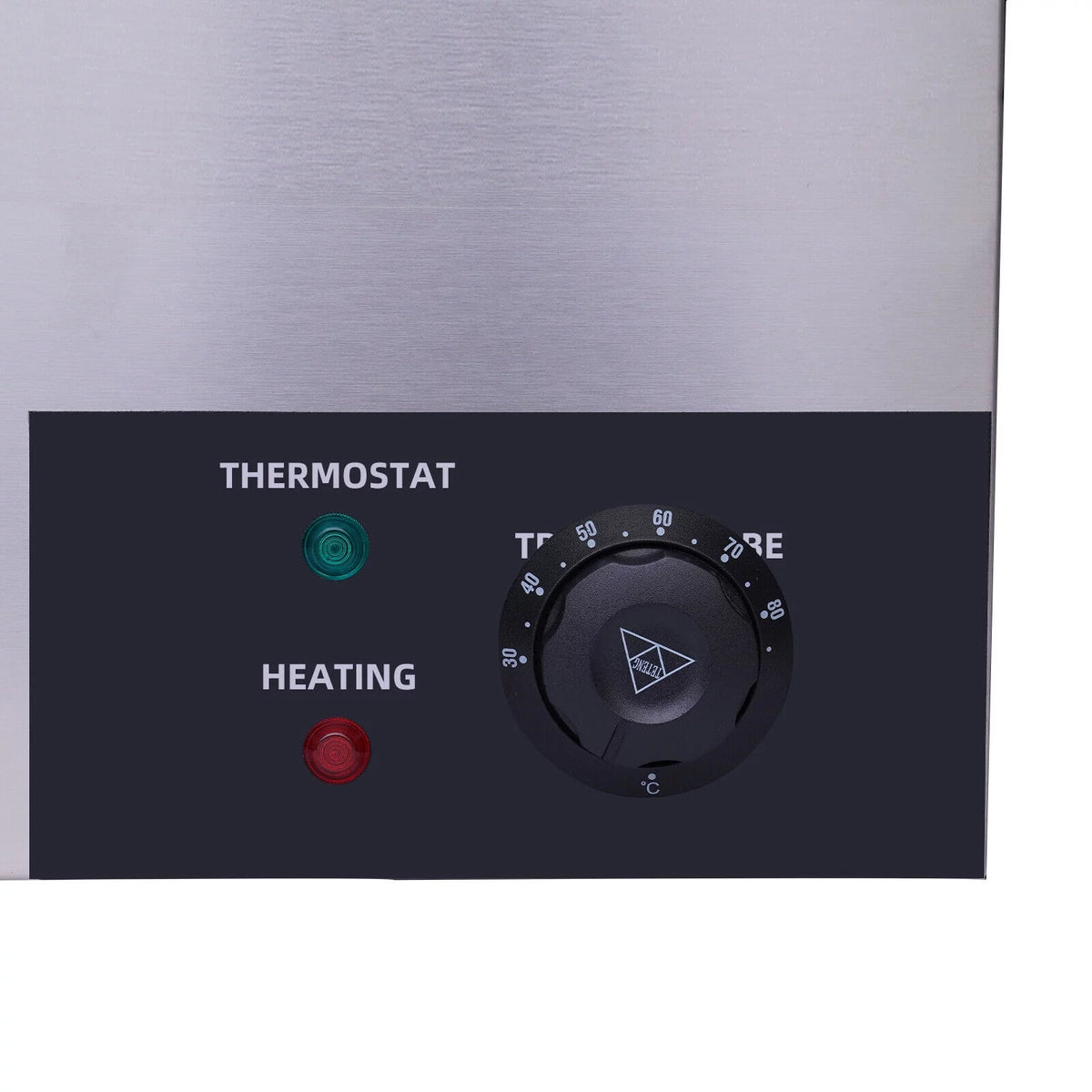 3-Pan Stainless Steel Electric Food Warmer with Lids 600W W548765