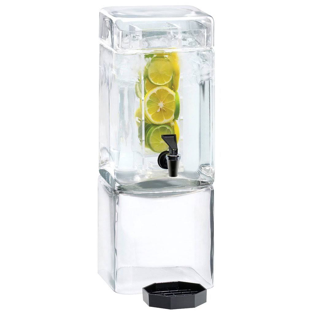 3 Gallon Square Glass Infusion Dispenser I866925