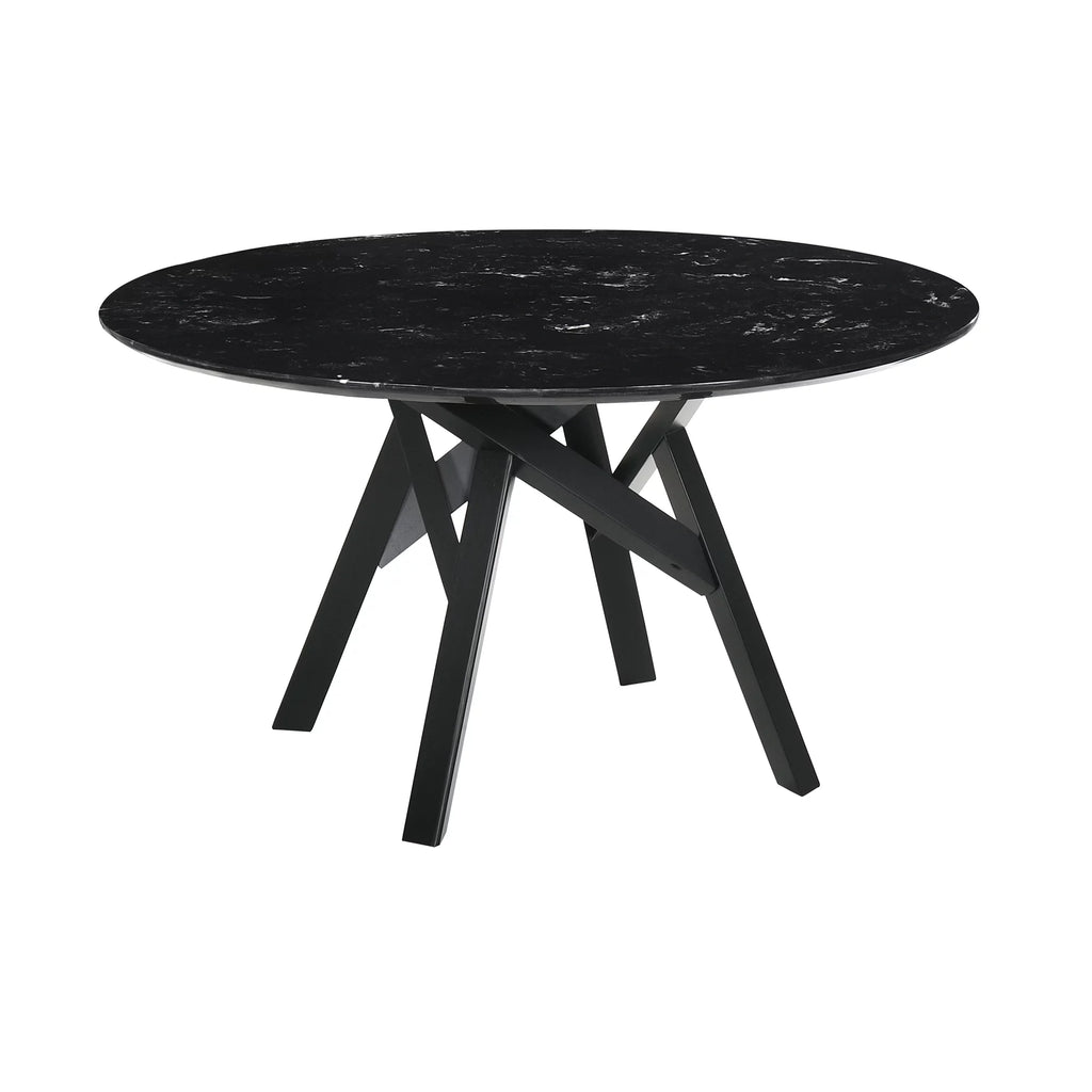 5-Piece Wood Dining Table and Chair Set F54381