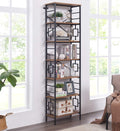 5-Tier Rustic Brown Bookcase B94083