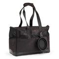 Black Canvas Dog Carrier Tote R457