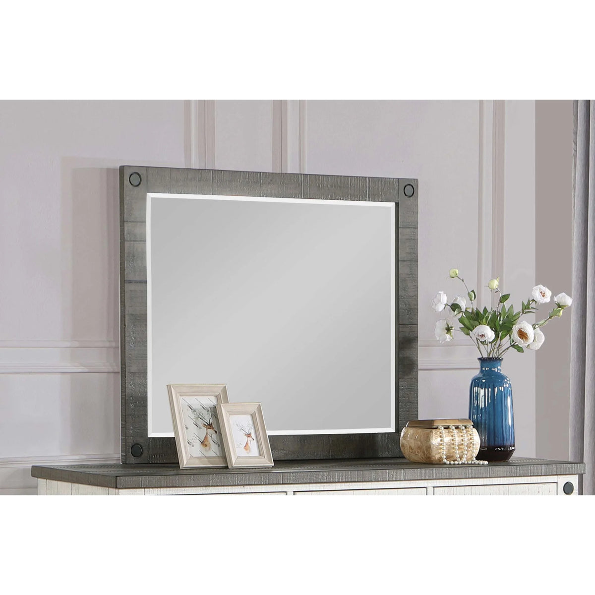 Farmhouse Rustic Dresser Mirror N134