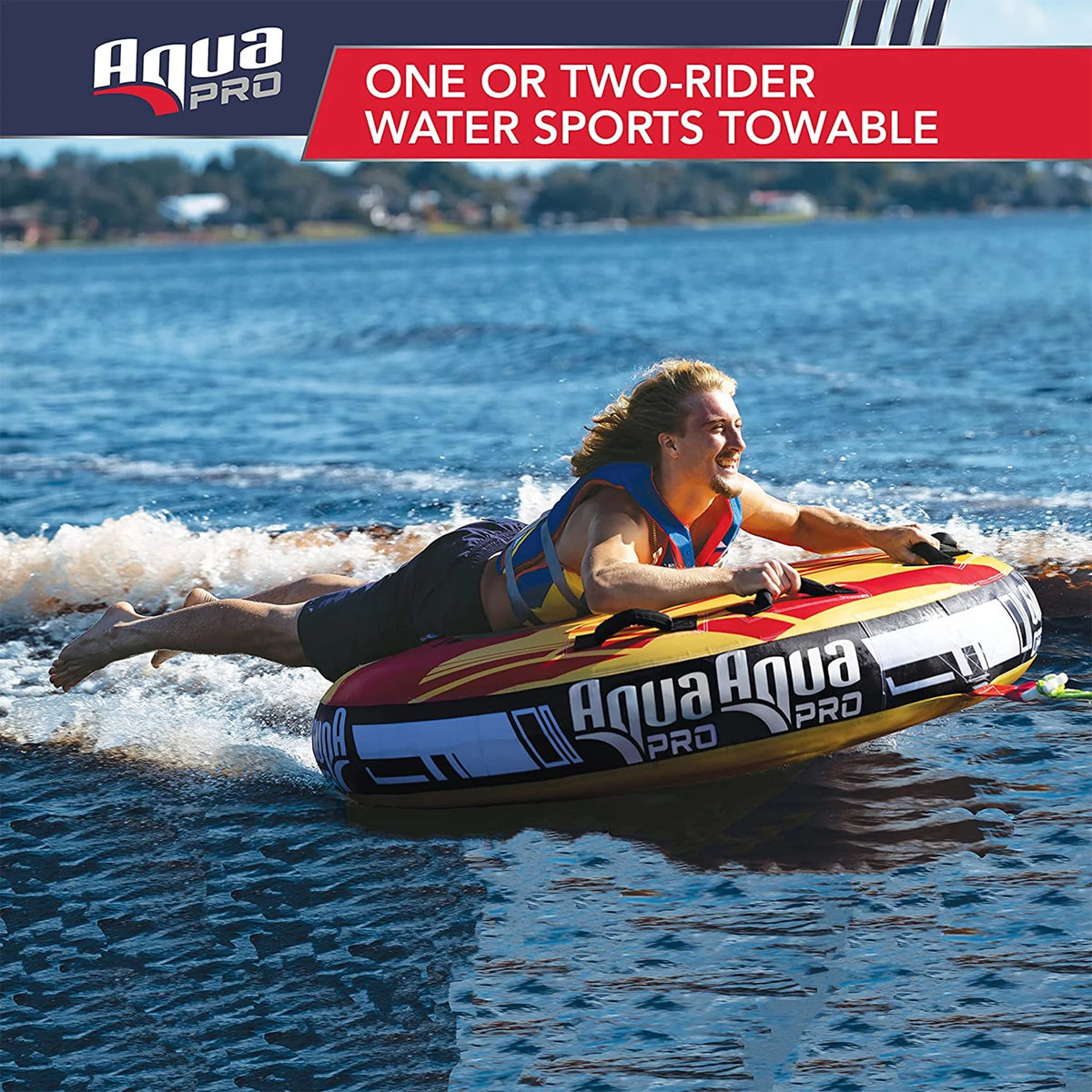 Heavy Duty Nylon Deck Style Towable 1 Person Rider Z526