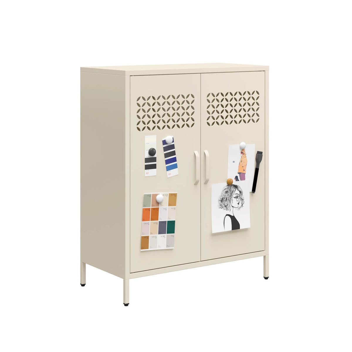 2 Door Metal Cabinet U1188