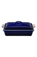 4-Quart Stoneware Covered Rectangular Casserole J9710