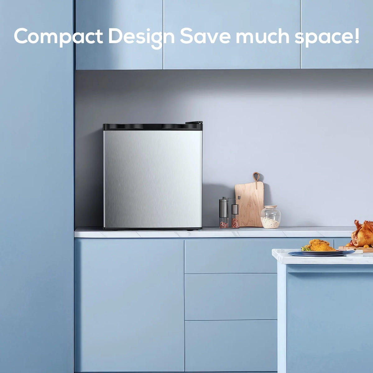 1.1 Cu.ft Compact Upright Mini Freezer V67635