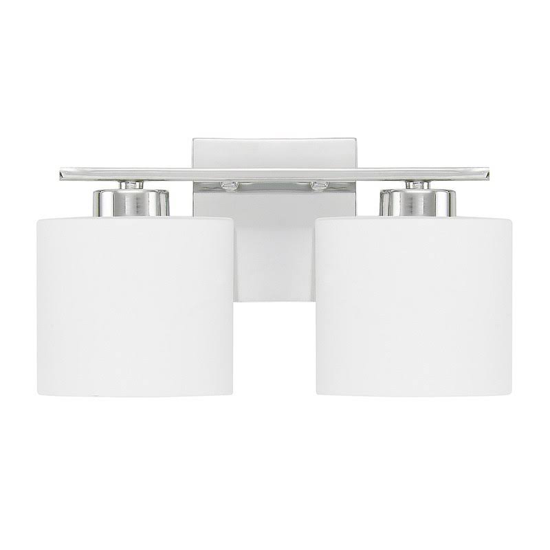 2 Light Brushed Nickel Vanity L342604