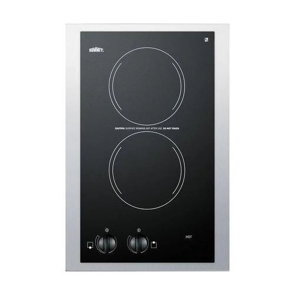 15" Wide 115V 2-Burner Radiant Cooktop R749836