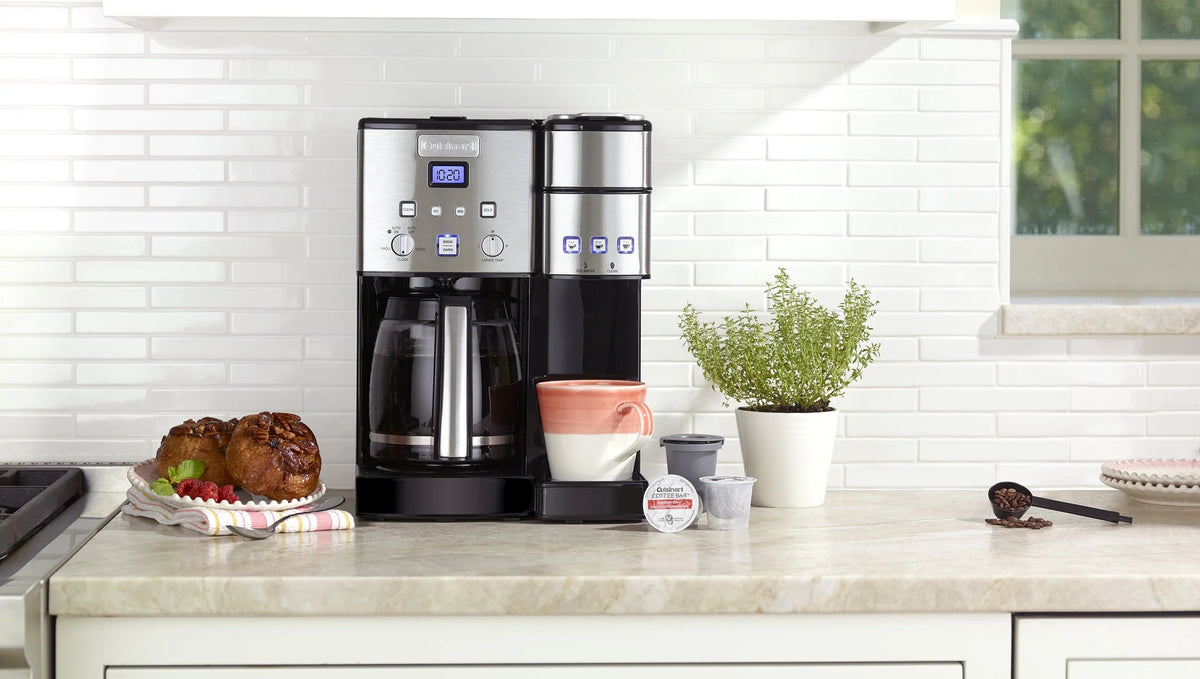 12 Cup Coffeemaker and Single-Serve Brewer R339649