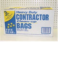 Plastic 7 Bushel Contractor Bags 100 Count G861221