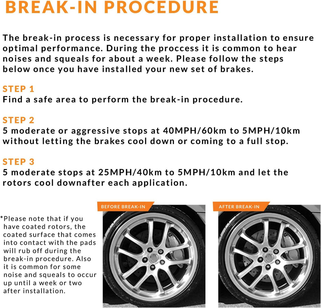 Max Brakes Elite XDS Rotors with Carbon Metallic Pads S453073