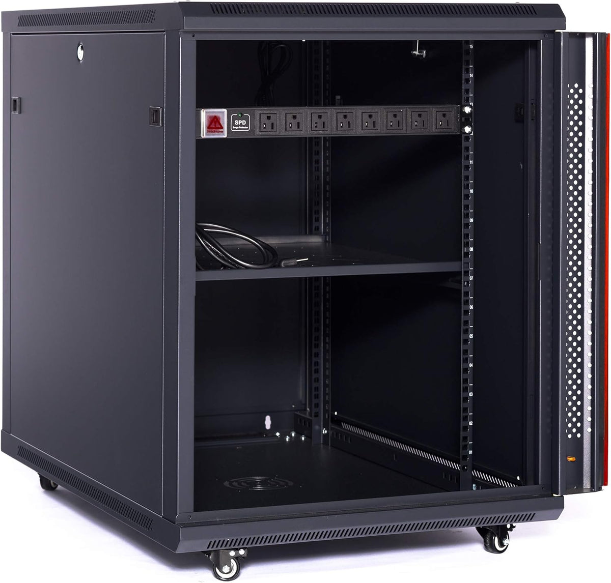 15U Server Rack Cabinet with Wheels L62183