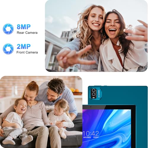 10 Inch Android Tablet with Keyboard 12GB RAM 64GB ROM 6000mAh Battery J91819