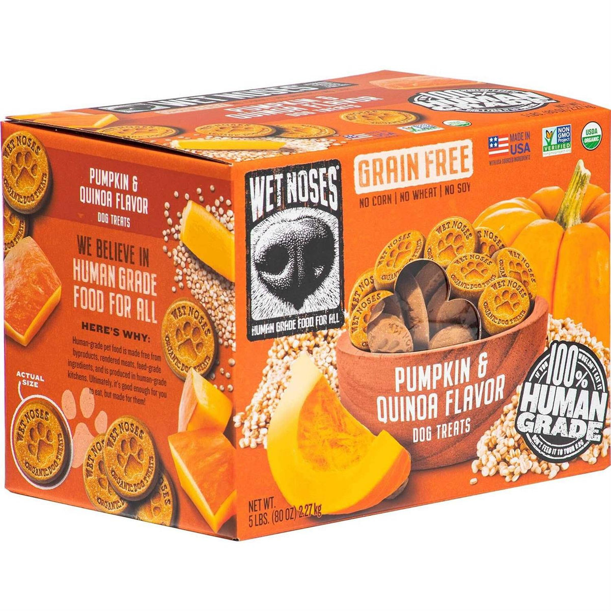 Grain Free Pumpkin Quinoa Dog Treats X576268