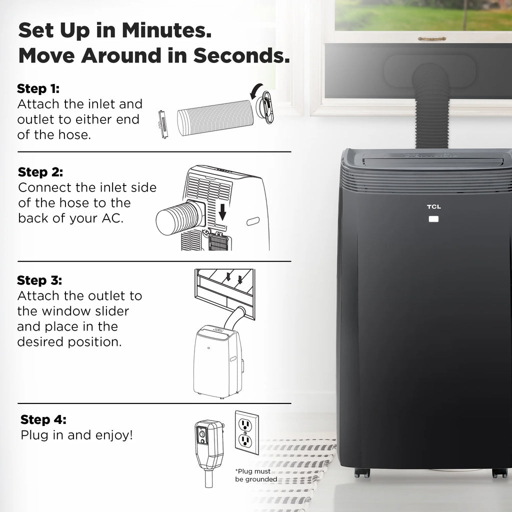 10,000 BTU Portable Air Conditioner and Heater K202973