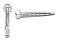 #8-18 x 3/4 Self Drilling Screw Hex Washer Head Low Carbon Steel Zinc Plated T502