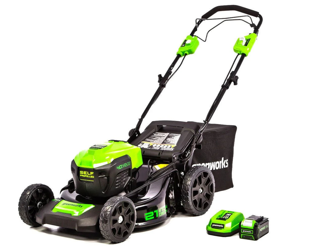 40V Self-Propelled Lawn Mower with 5.0 Ah Battery & Charger Z97150