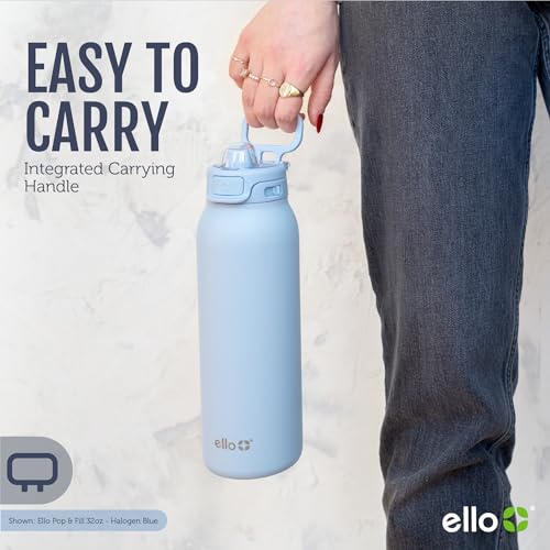 Stainless Steel Water Bottle with Locking Lid, 22oz, 32oz, 40oz O670542