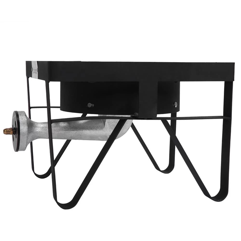 15'' Square Portable Propane Single Burner Outdoor Camp Stove R268154
