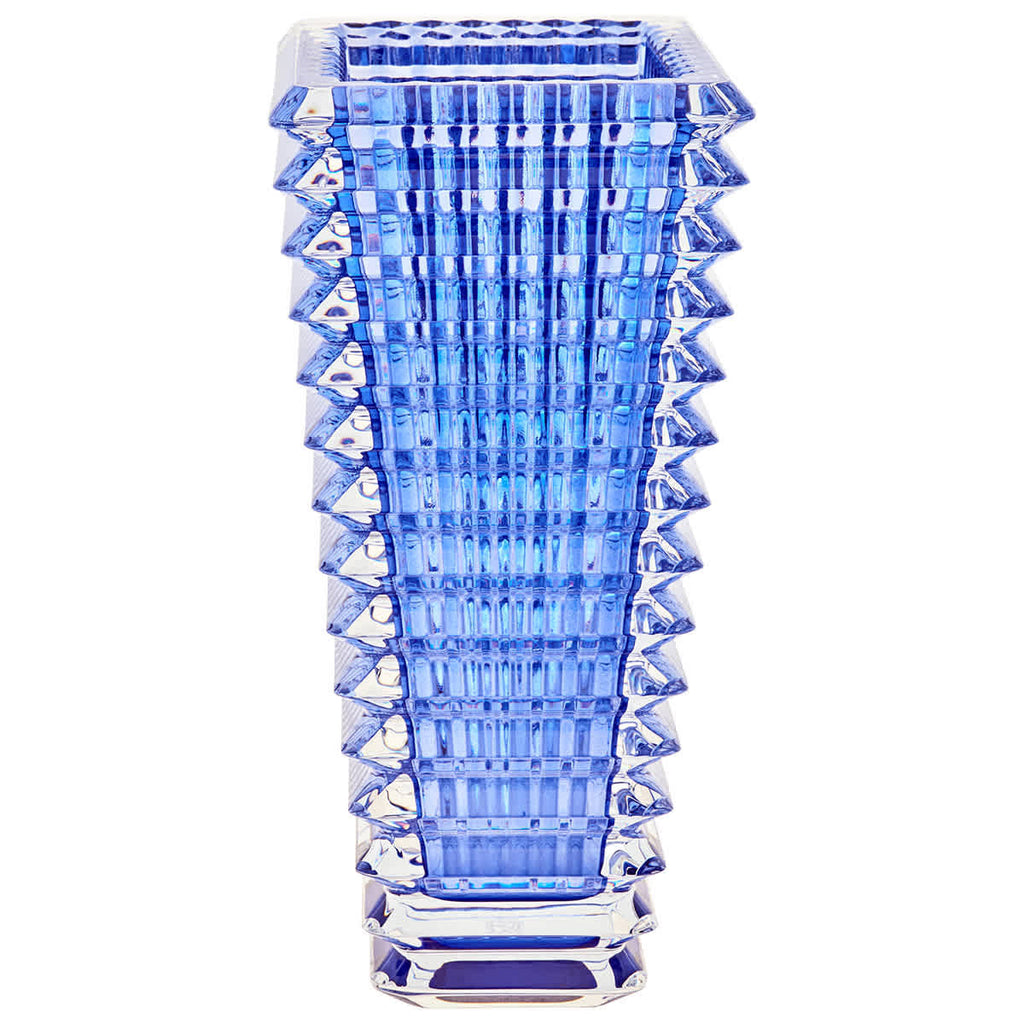 Blue Small Rectangular Vase O412