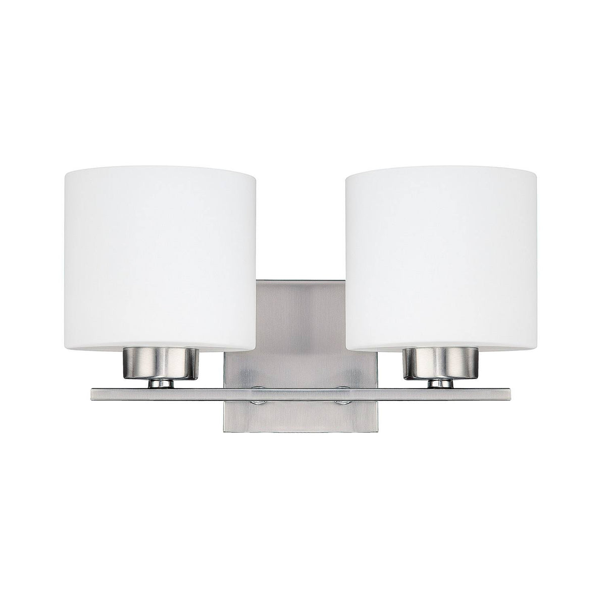 2 Light Brushed Nickel Vanity L342604