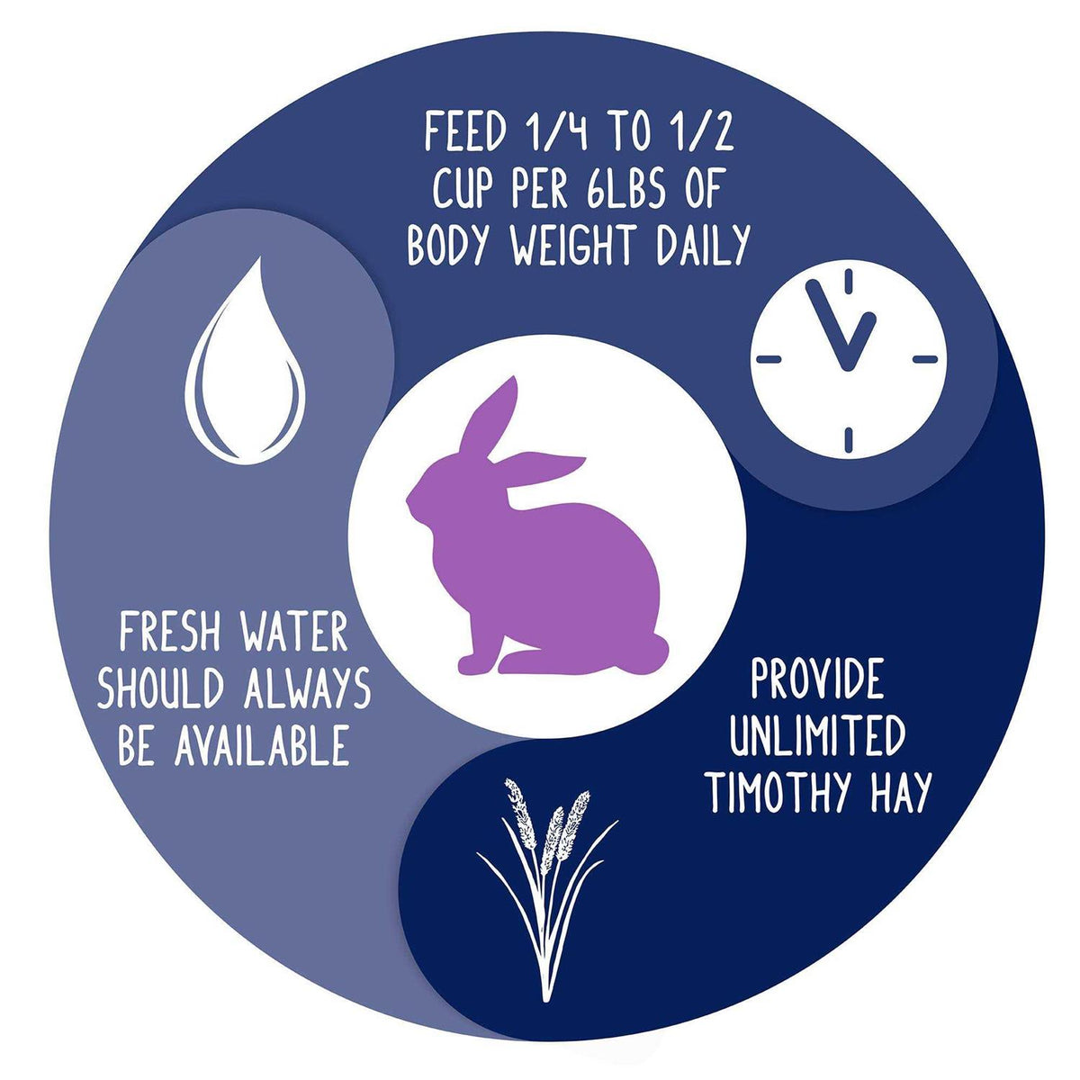 Natural Forage Blend Adult Rabbit Food W645797