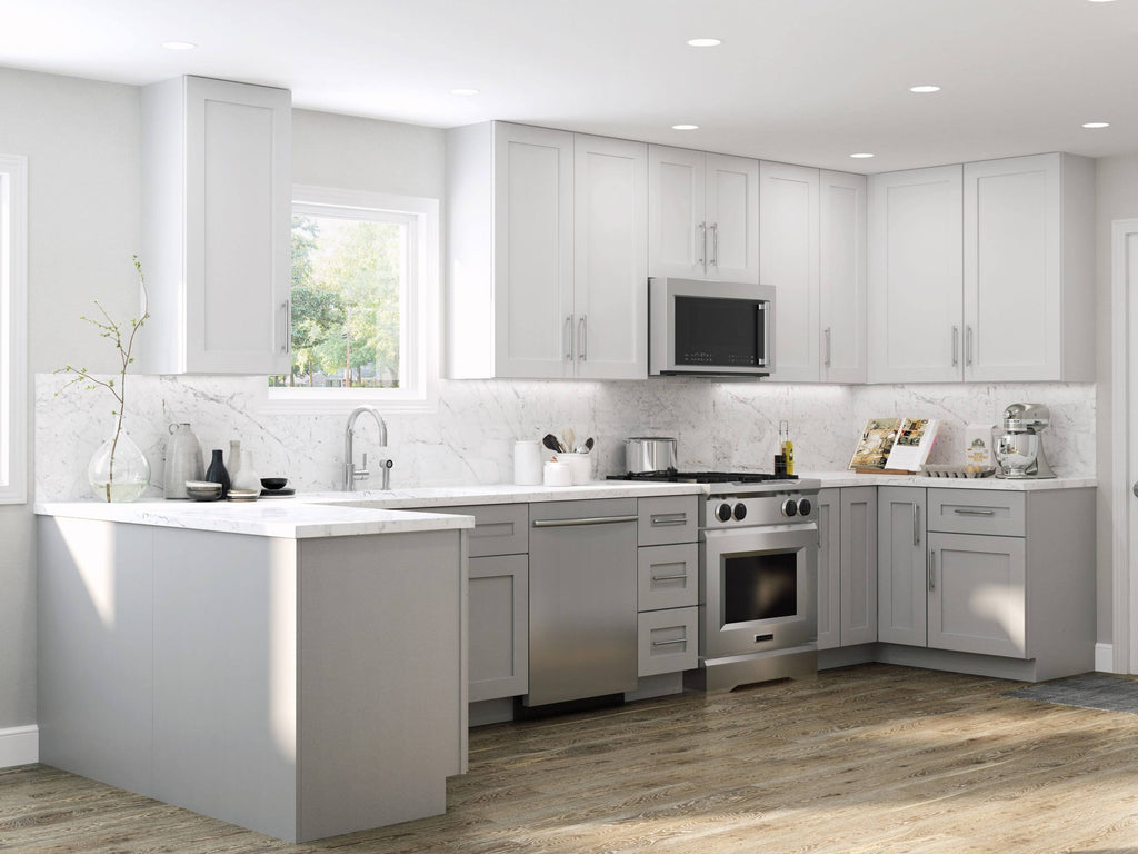 White Shaker 18 in. x 84 in. x 24 in. Pantry Cabinet P2323
