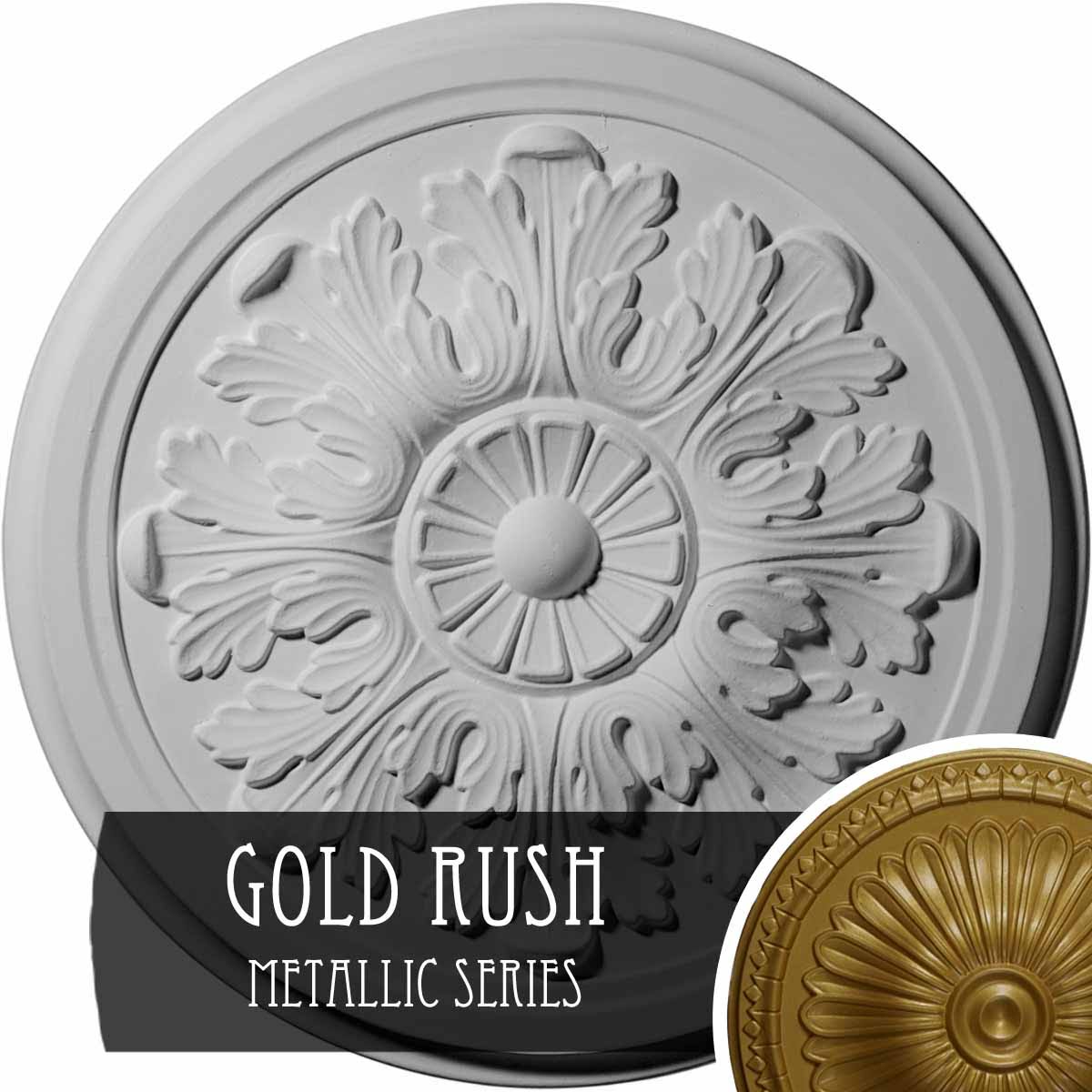 12 3/4x22OD Legacy Acanthus Ceiling Medallion X915