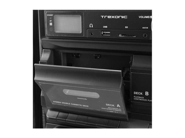 3-Speed Turntable with CD Player Cassette Player FM Radio P383531