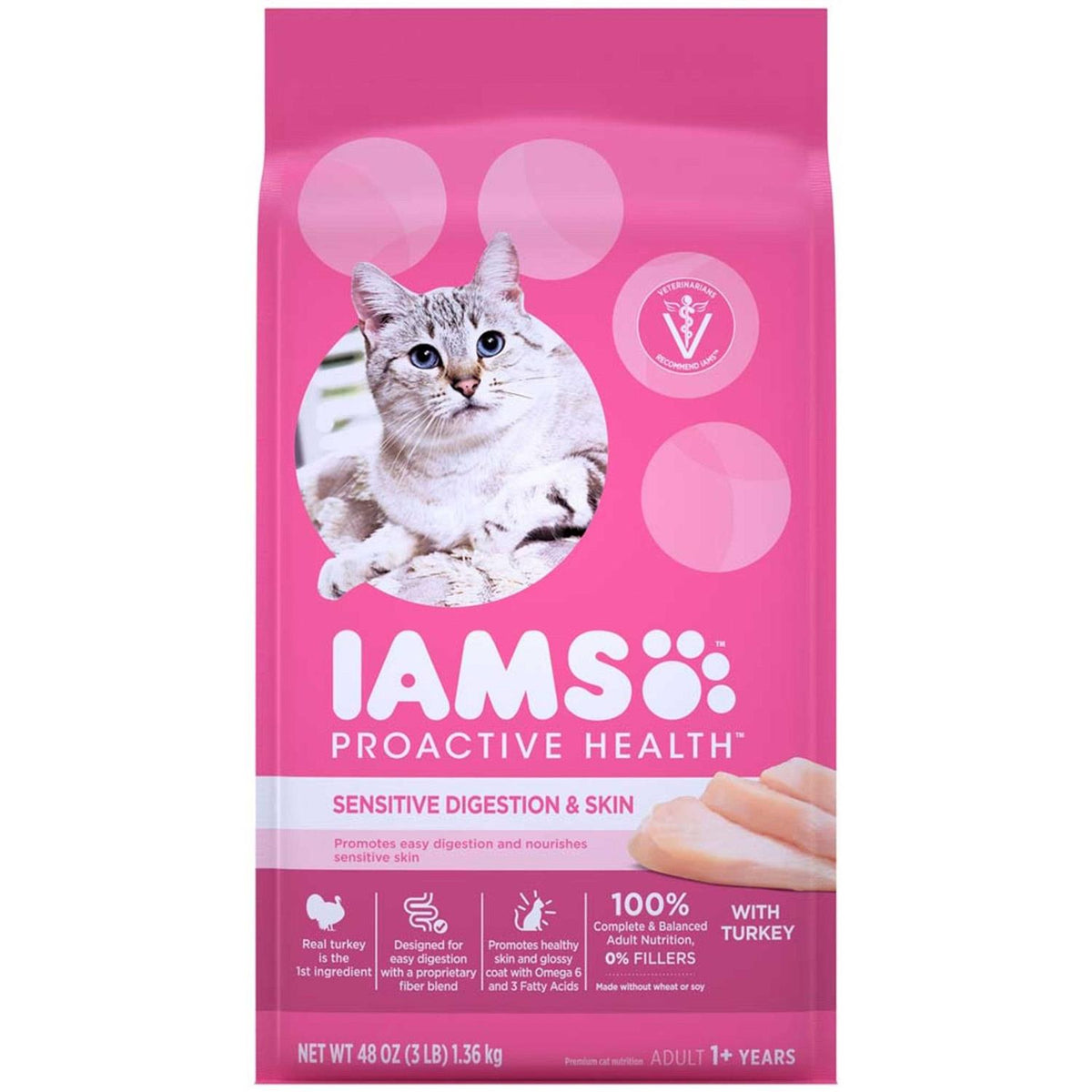 Sensitive Digestion & Skin Dry Cat Food Q84833