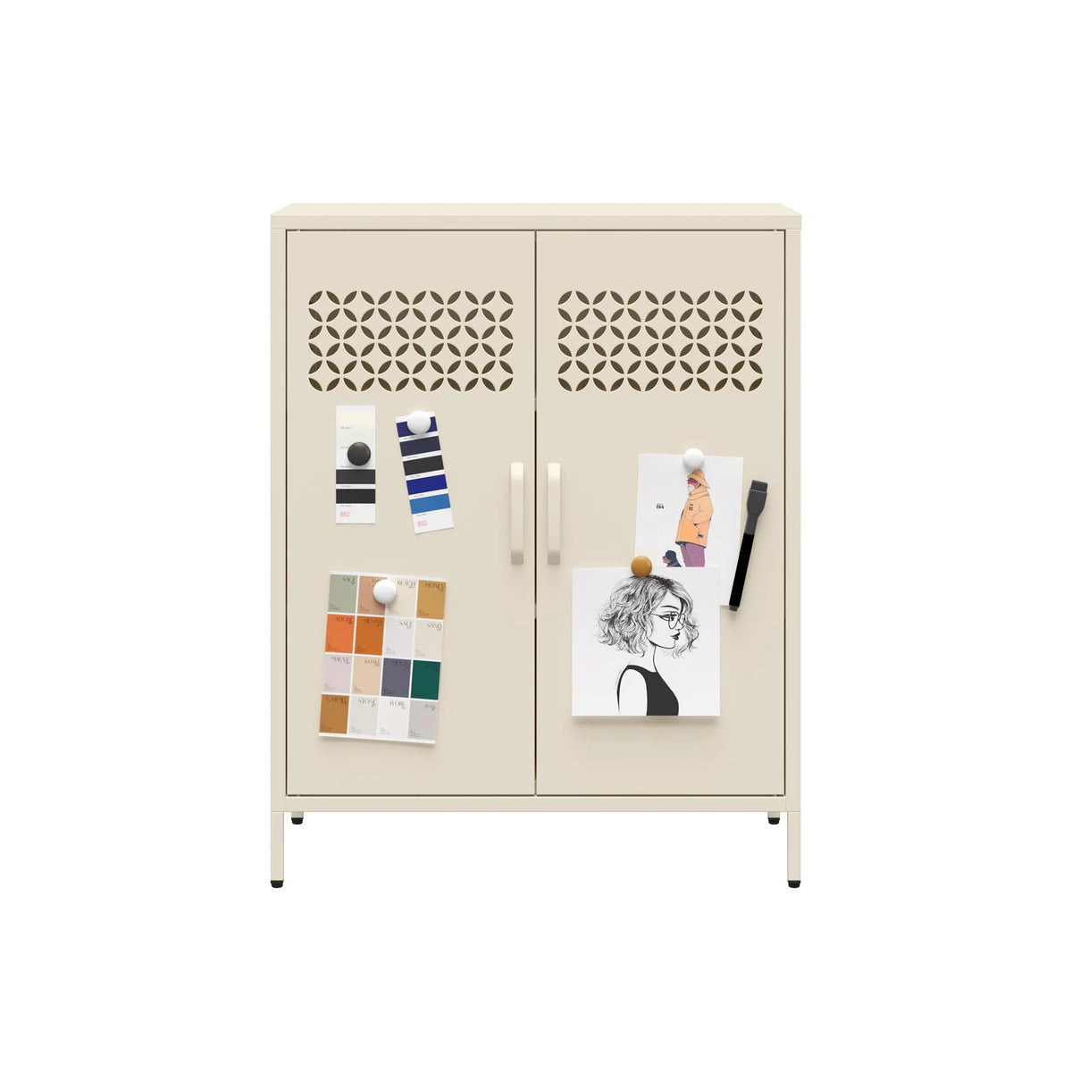2 Door Metal Cabinet U1188