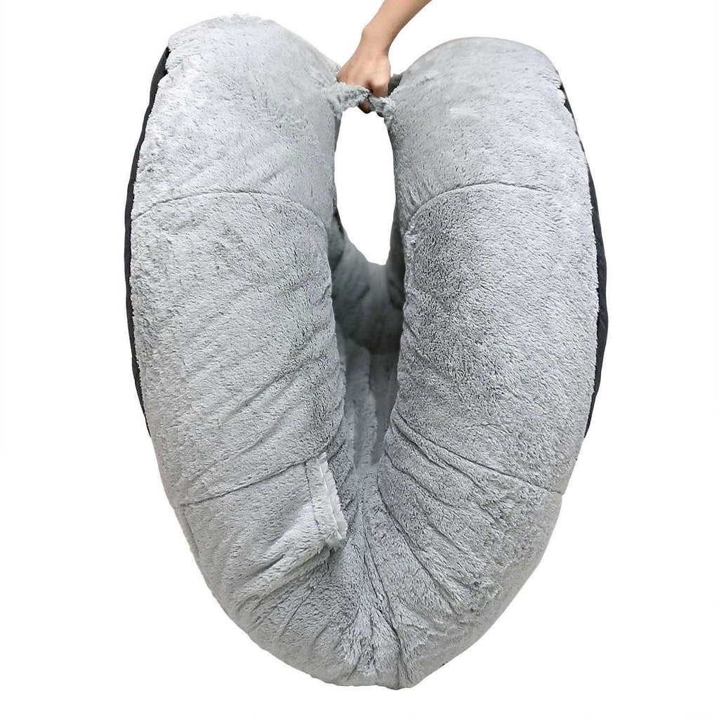 Large Cozy Plush Pet Bed Q88374
