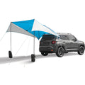 SUV Awning, Gray, 2 Steel Poles R14095