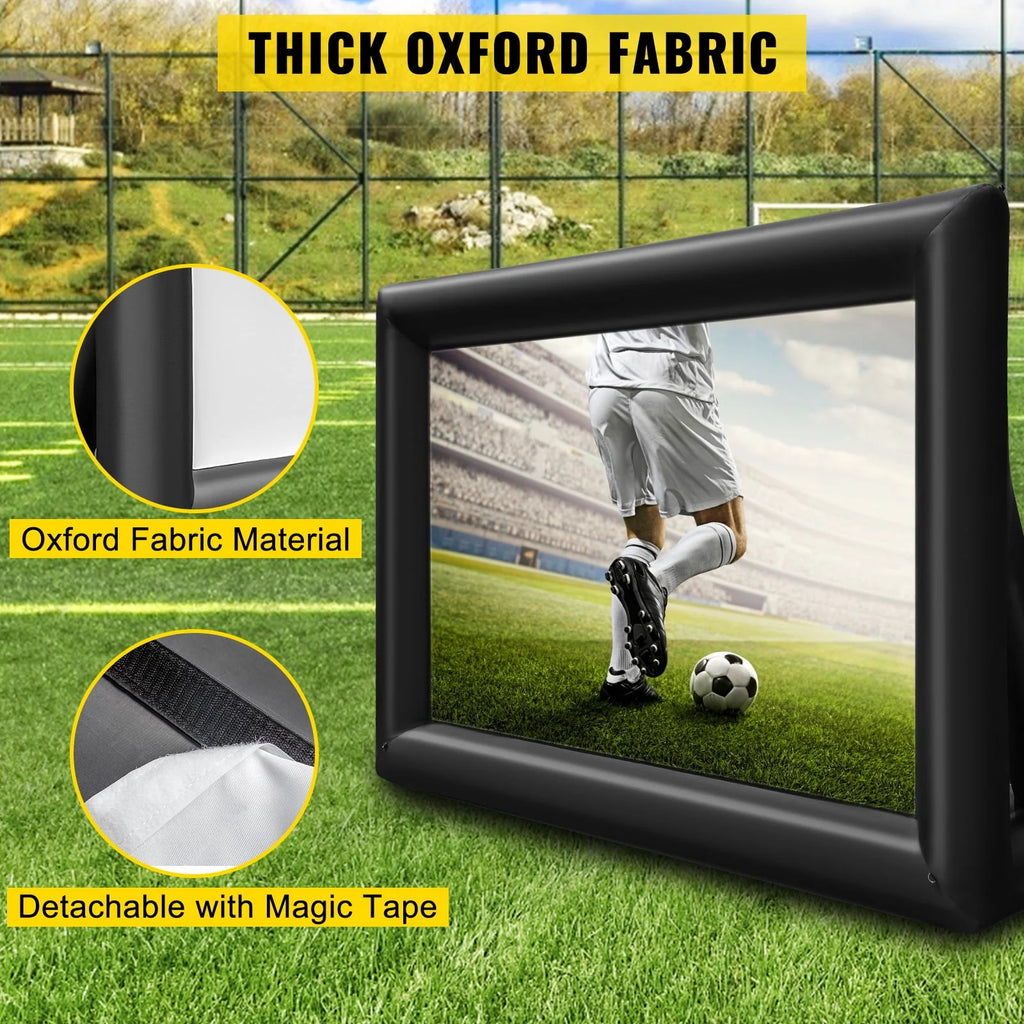 20ft Inflatable Projector Screen with Air Blower and Portable Bag U19240