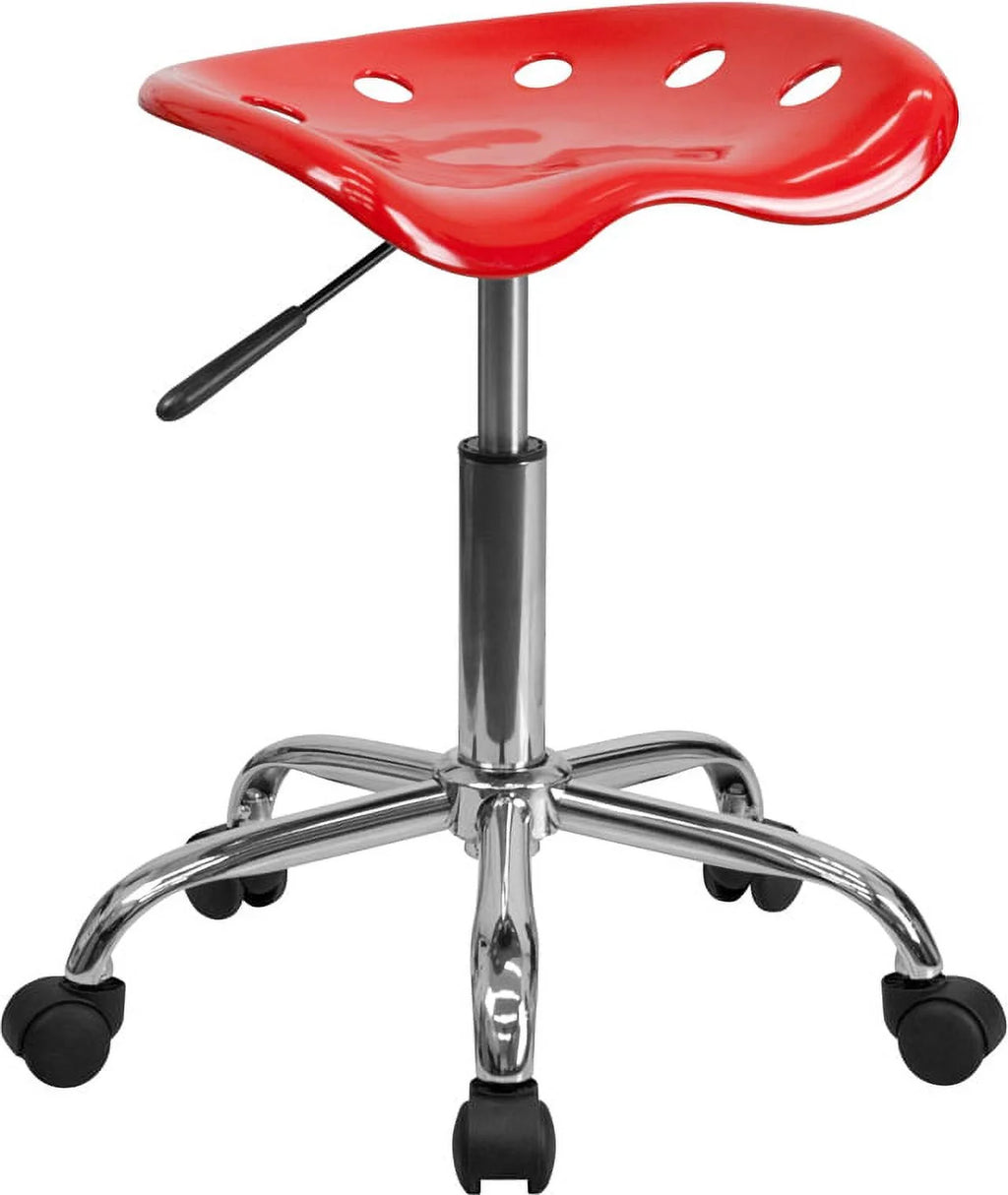 Red Plastic Stool F988361