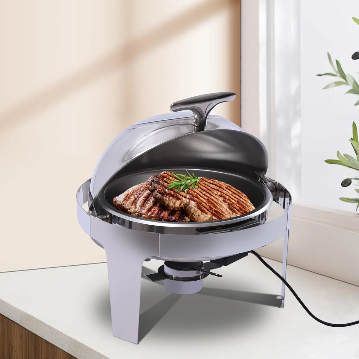 110V Electric Buffet Food Servers and Warmers A224
