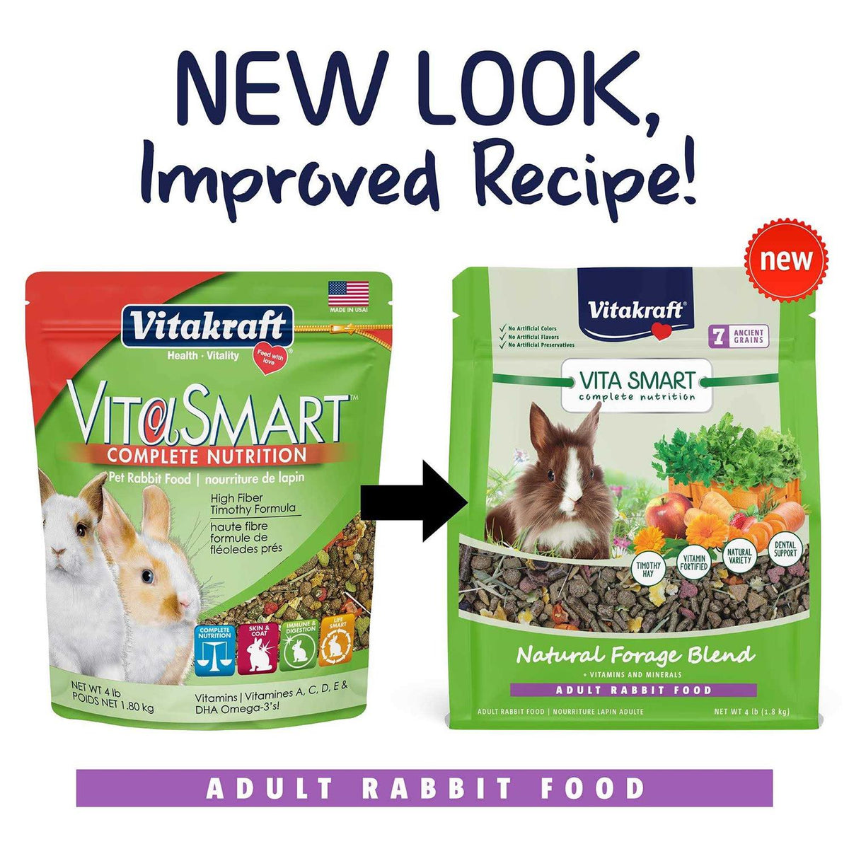 Natural Forage Blend Adult Rabbit Food W645797