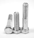 1/4x22-20 x 2 3/4x22 Coarse Thread Hex Bolt Low Carbon Steel Zinc Plated T178