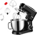 7.4QT 660W White Electric Stand Mixer with Dough Hook, Mixing Beater, Whisk, Splash Guard M4044