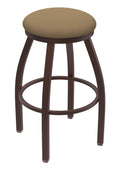 Swivel Counter Stool with Bronze Finish and Canter Sand Seat V3121
