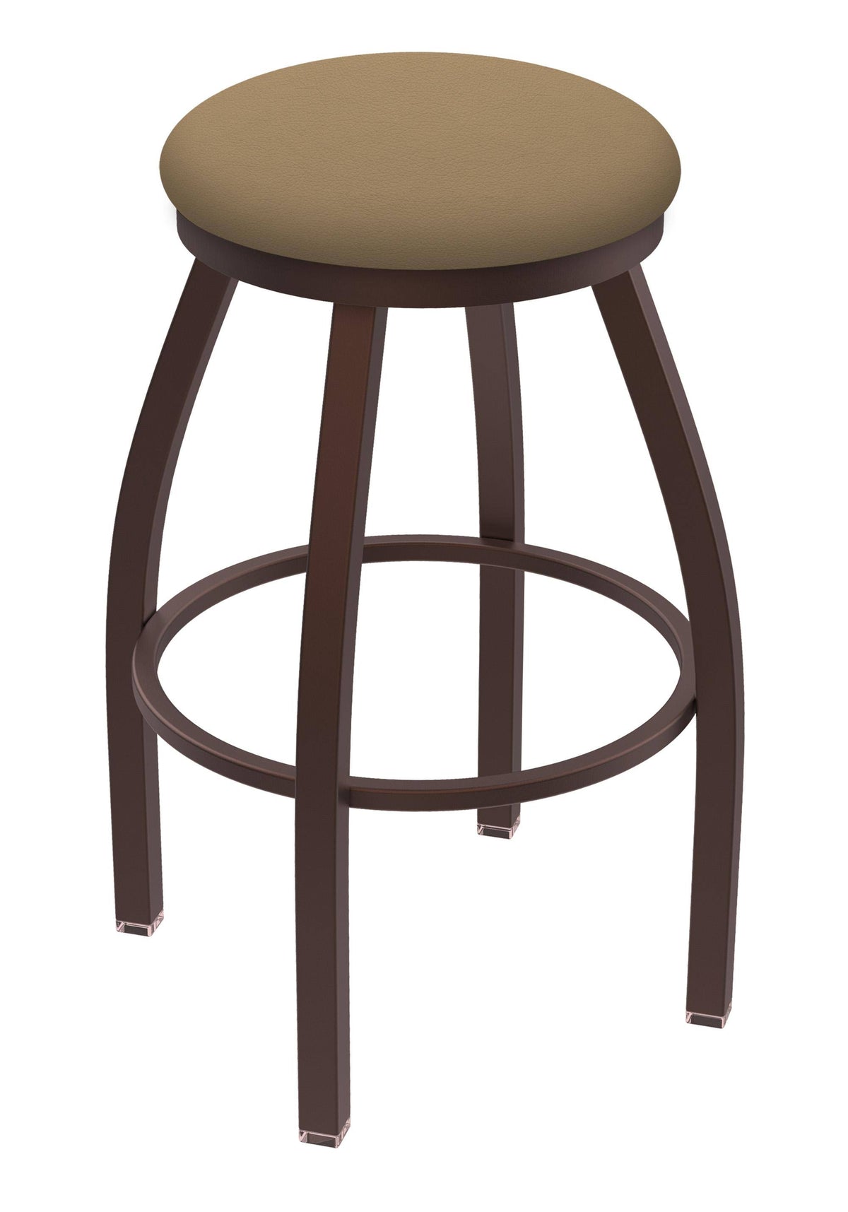 Swivel Counter Stool with Bronze Finish and Canter Sand Seat V3121