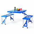 Folding Camping Table and Bench Set Y7067
