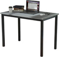 55 inches White Black Computer Desk W2950