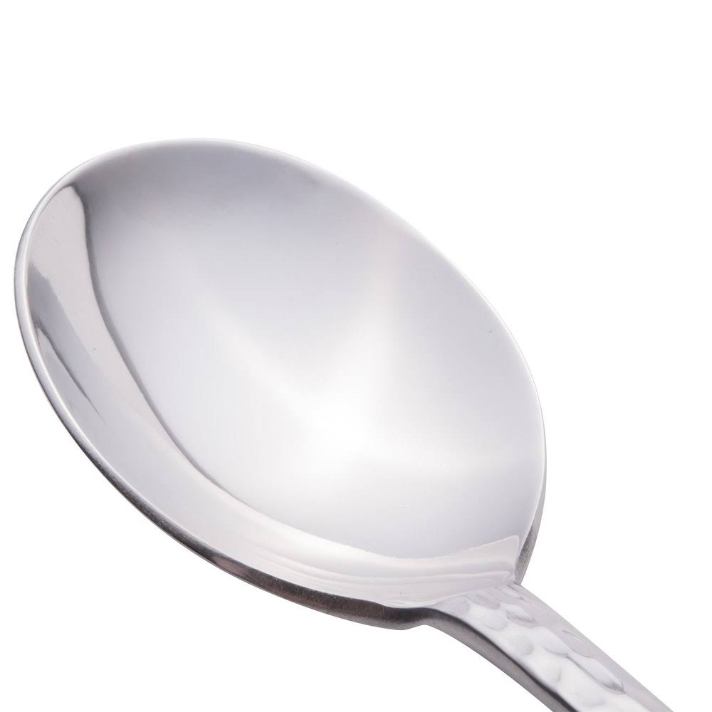 18/0 Stainless Steel Bouillon Spoon - 36/Case M9812