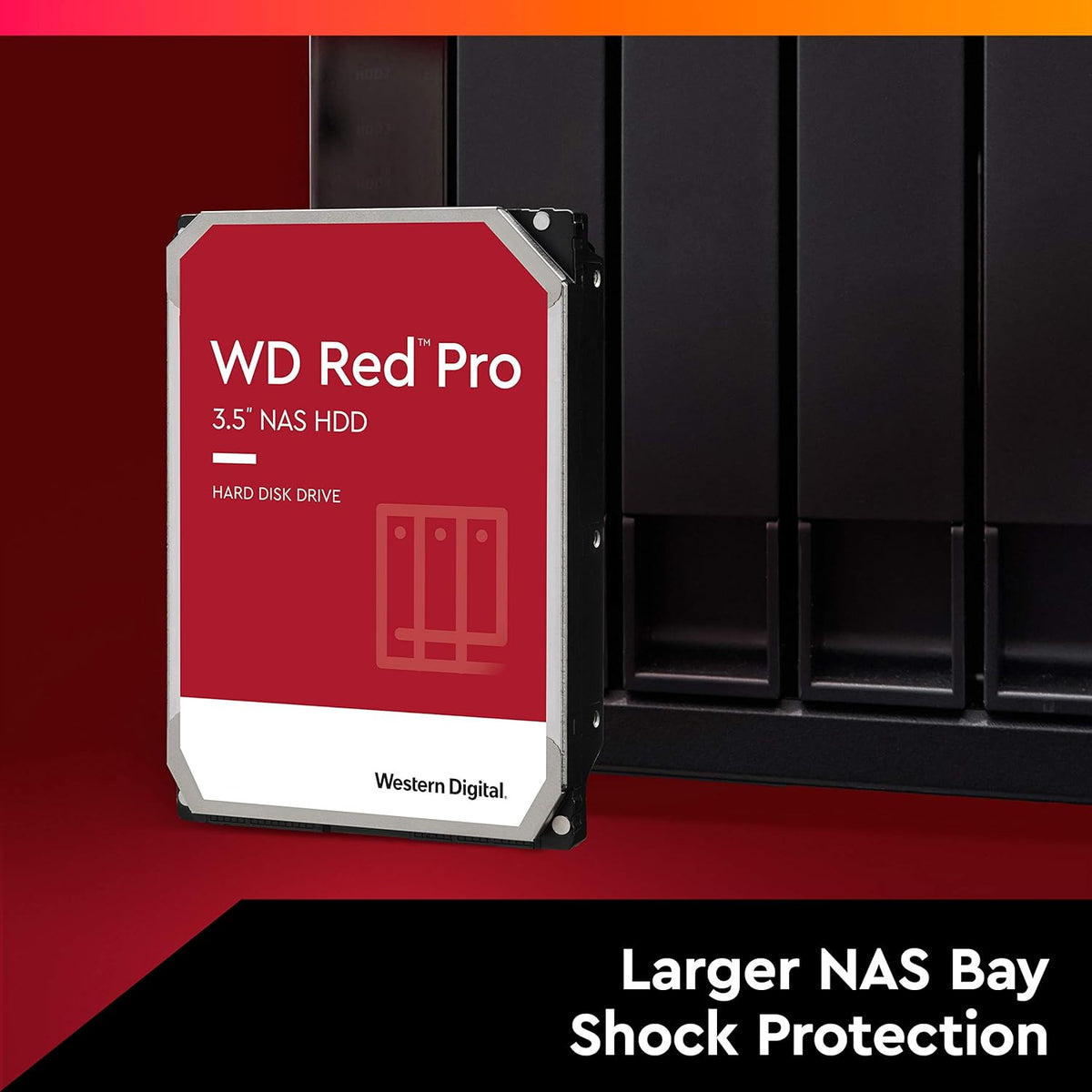 16TB NAS Internal Hard Drive HDD 7200 RPM SATA 6 Gb/s CMR 256 MB Cache 3.5 A46838