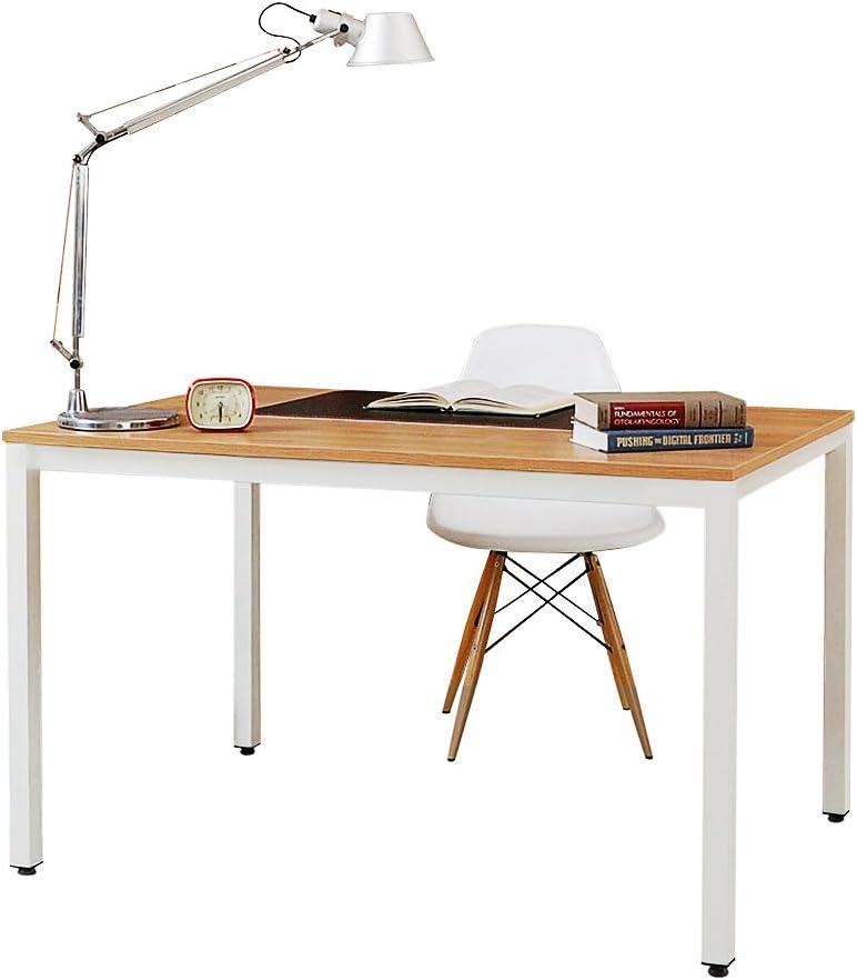 55 inches White Black Computer Desk W2950